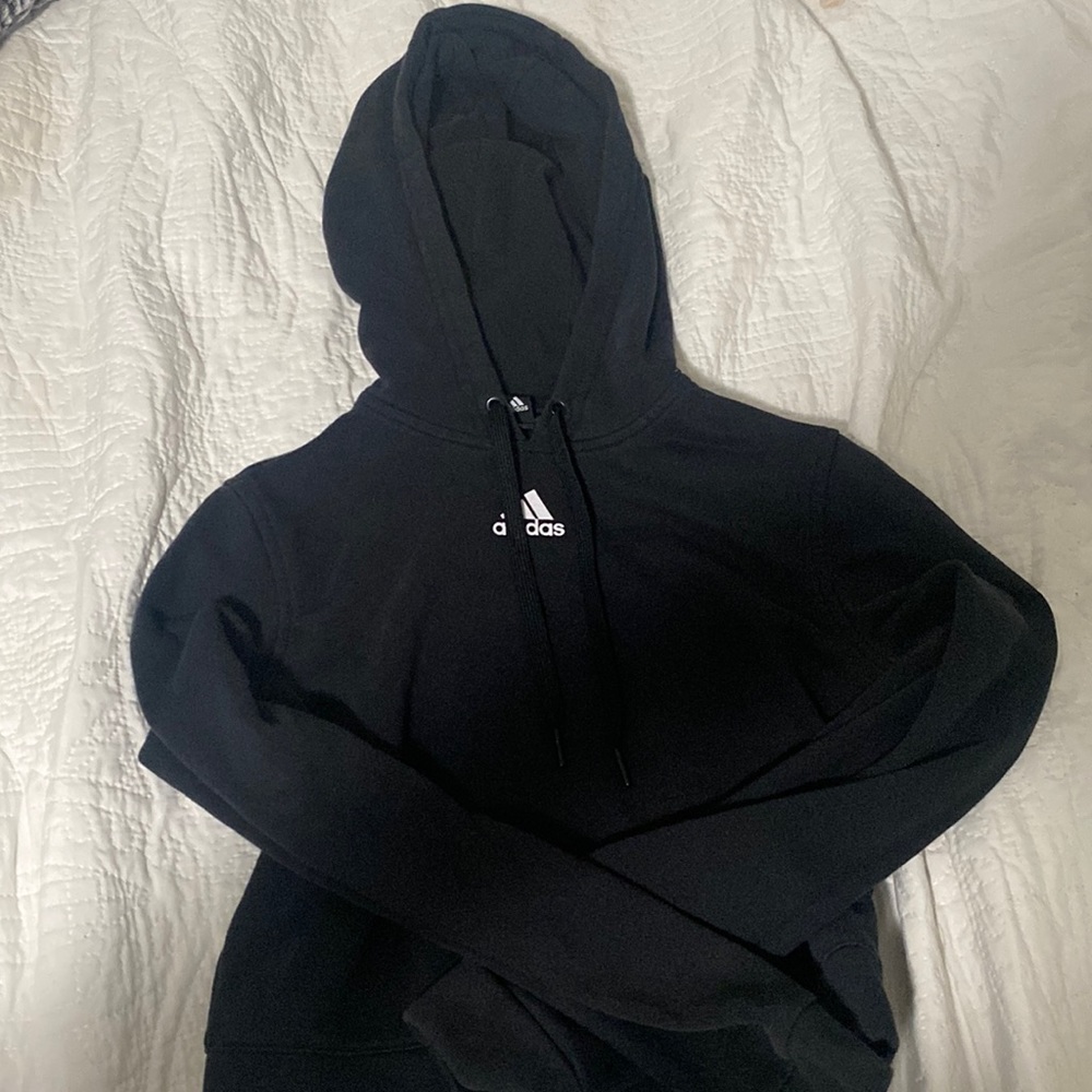 adidas cropped hoodie